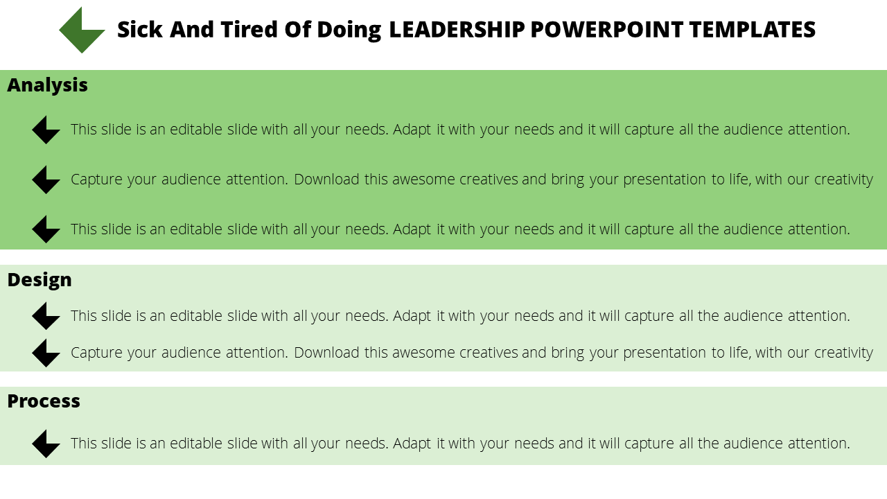 leadership powerpoint templates-Organic Leadership-Powerpoint Templates